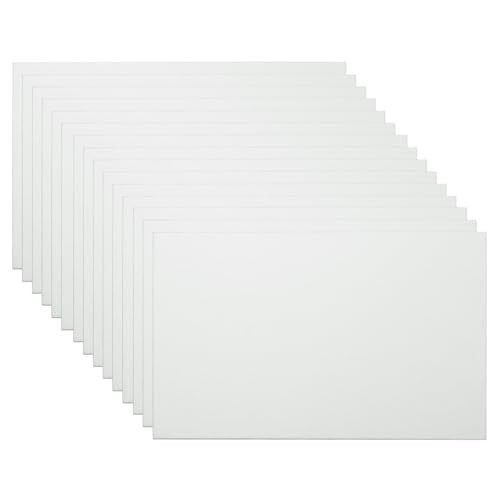 2.1x3.3 Inch Anodized Aluminum Sheet Metal (15 Count)