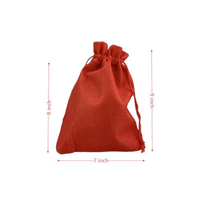 Pack of 25 Burlap Gift Bags with Drawstring Linen Jewelry Pouches Wedding Hessian Jute Bags for Birthday and Treat Pouches Party Wedding Favors Gift