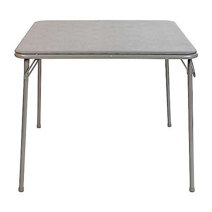 Gray 33.5" Square Folding Table