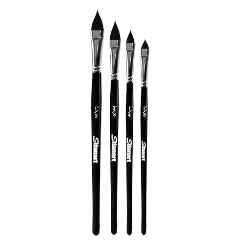 Cat Tongue Watercolor Brushes (4 Count)
