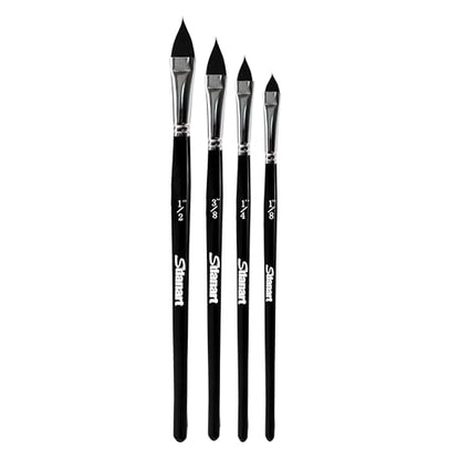 Cat Tongue Watercolor Brushes (4 Count)