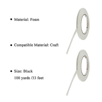 White 0.25Inch Wide Floral Tape (200 Foot)