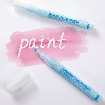 1 Pcs Masking Fluid Pen for Watercolor Painting