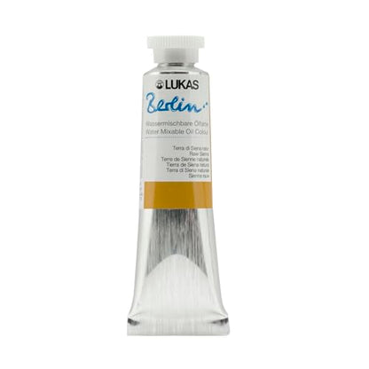 Berlin Pro Artists Water Mixable Oil Paint 37 ml Tube Raw Sienna