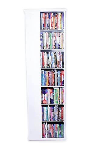 Revolving Media Tower 600 White