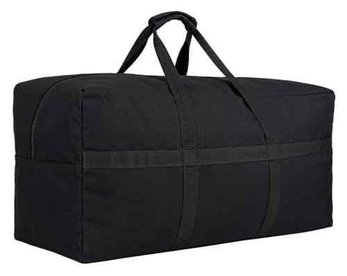 Extra Large Canvas Duffle Bag for Travel