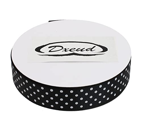 Polka Dot Grosgrain Ribbon 25 Yard Each Roll 100% Polyester