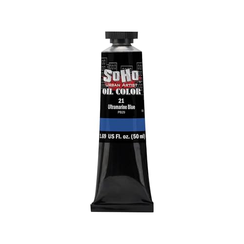 Oil Paint Ultramarine Blue