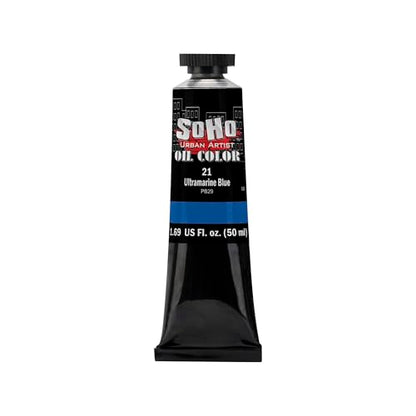 Oil Paint Ultramarine Blue
