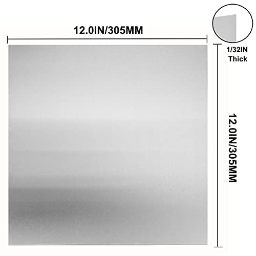430 Stainless Steel Sheet Metal 12" x 12" x 1