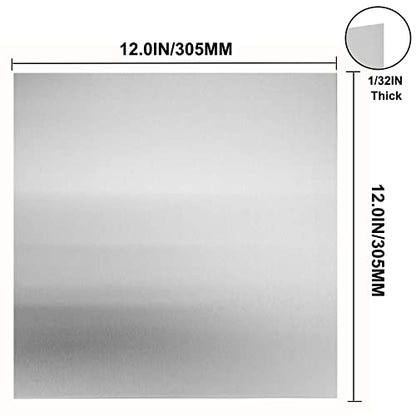 430 Stainless Steel Sheet Metal 12" x 12" x 1