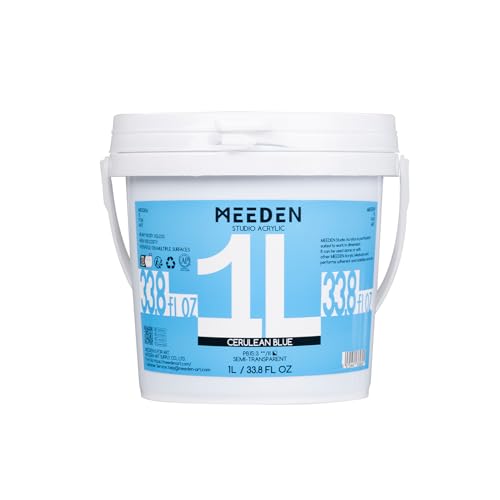 Cerulean Blue Acrylic Paint (33.8 Fl Oz)