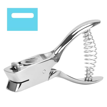 Heavy Duty Handheld Hole Punch for ID Cards
