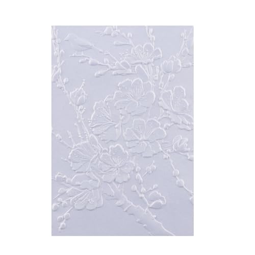 3D Cherry Plum Blossom Embossing Folders for Card Making