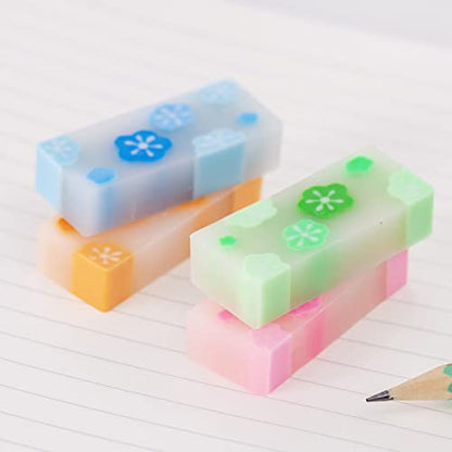 Cute Erasers for Kids Bulk 16 Pack Animal Food Fun Desk Pets Pencil Students School Supplies Prize Gifts Party Favors (16 个)