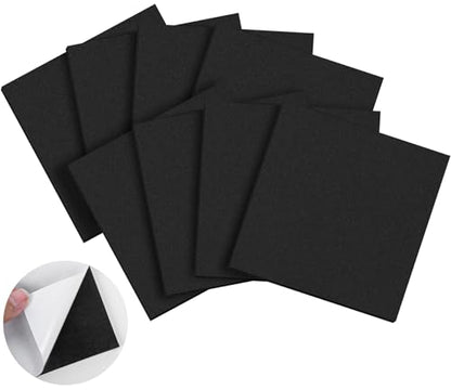 8 PCS Adhesive Foam Padding Sheets Closed Cell Neoprene Foam Sheet 1 (8 Count)