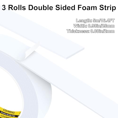 Heavy Duty Double Sided Tape (3 Count)