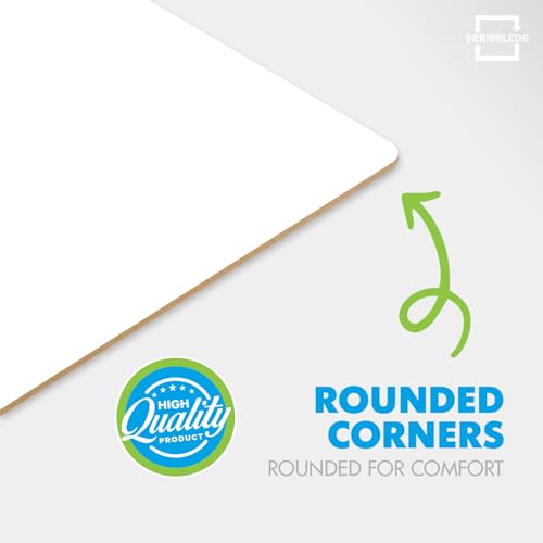 Small Dry Erase Whiteboards for Students (6 Count)