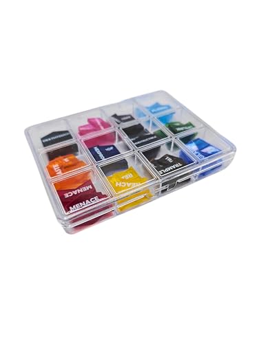 72 Color Coded MTG Keyword Counters for Magic the Gathering TCG Card Game Accessories Tokens (72 Count)