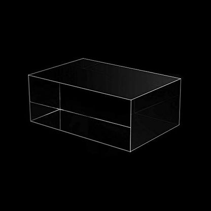 Clear Solid Acrylic Block