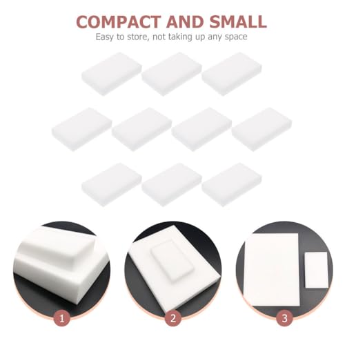 Needle Felting Sponge Block 10Pcs Soft Foam Pads for DIY Crafting Needle Felting Mat Tool 3.93X2.36X0.79 Inches Lightweight Felt Supplies for Kids and Beginners (10 Count)