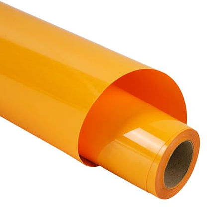 Light Orange Heat Transfer Vinyl HTV Rolls