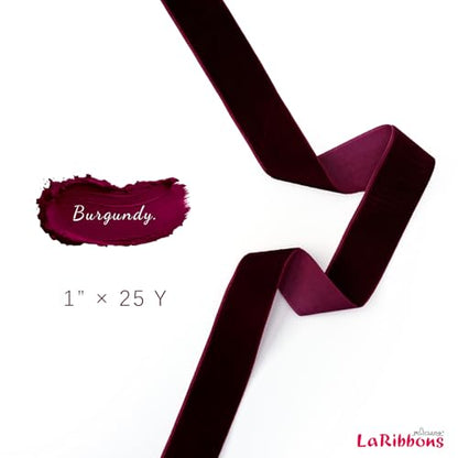 Burgundy Velvet Ribbon