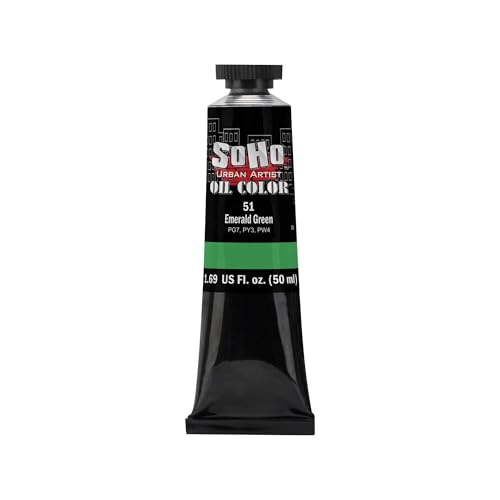 Oil Paint Emerald Green