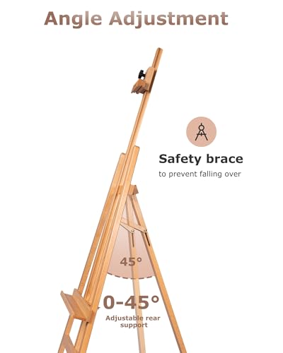 Adjustable Wooden Painting Art Easel Stand for Artists