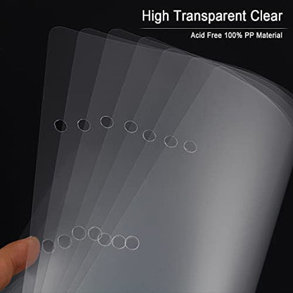 30 Sheets 9.84 x 10.24" Clear Insert Page Protectors Film (30 Count)