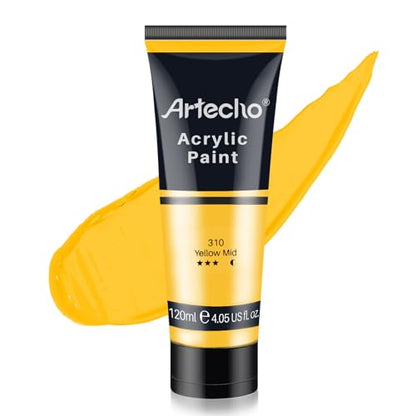 Yellow Acrylic Paint (4.05 Fl Oz)