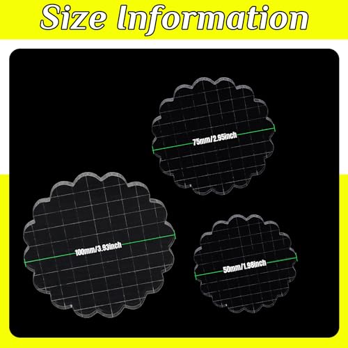 3 Pieces Acrylic Stamp Blocks Set (3 Count)