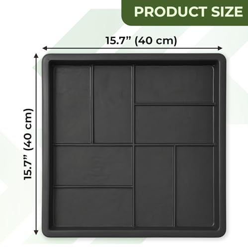 1 pcs Plastic Mold Concrete Parquet Patio Paving Mold