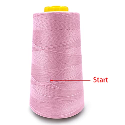 4 Cones of 3000 Yards Each Spool Thread for All Purpose (36000 Foot )