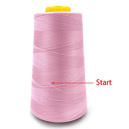 4 Cones of 3000 Yards Each Spool Thread for All Purpose (36000 Foot )