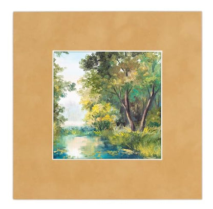Pack of 25 Acid Free 8x10 Mats Bevel Cut for 5.5x8.5 Photos (25 Count)