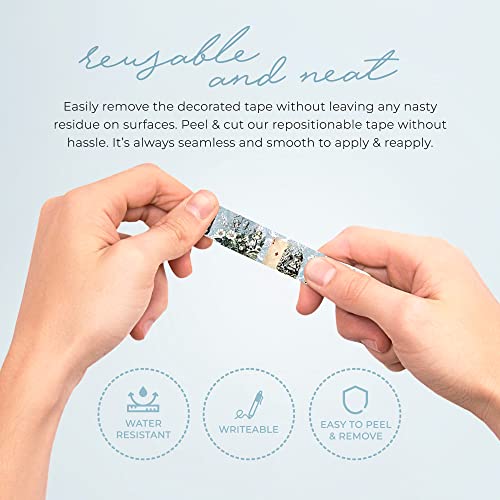 Blue Alice Adventures in Wonderland Playing Cards & Washi Tape Set