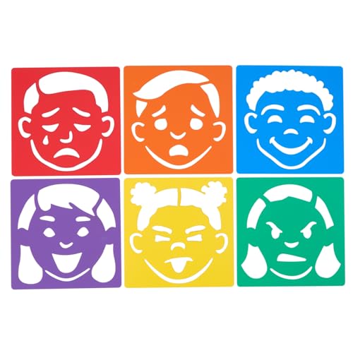 Emotional Stencils Set of 6