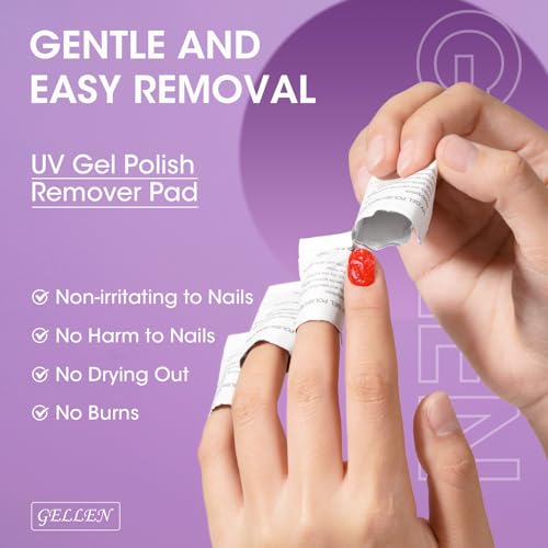 Acetone Gel Polish Remover Pads (200 Count)