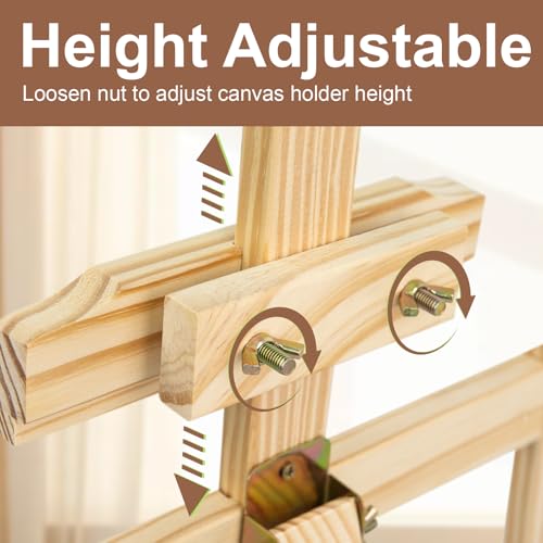 1 Pcs Wooden Easel