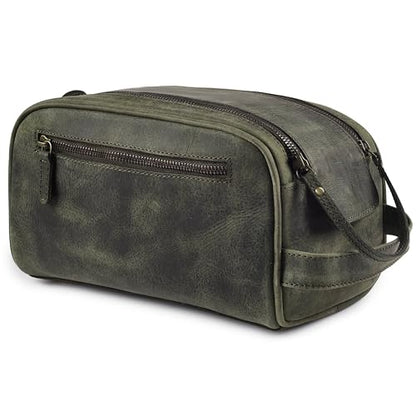 Leather Toiletry Bag for Men