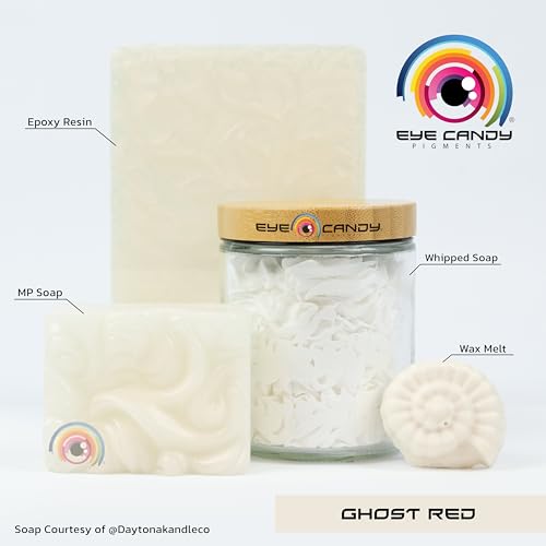 Premium Mica Powder Pigment “Ghost Red”