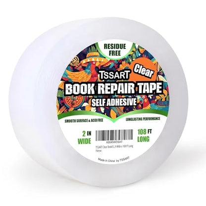 Clear Book Repair Tape