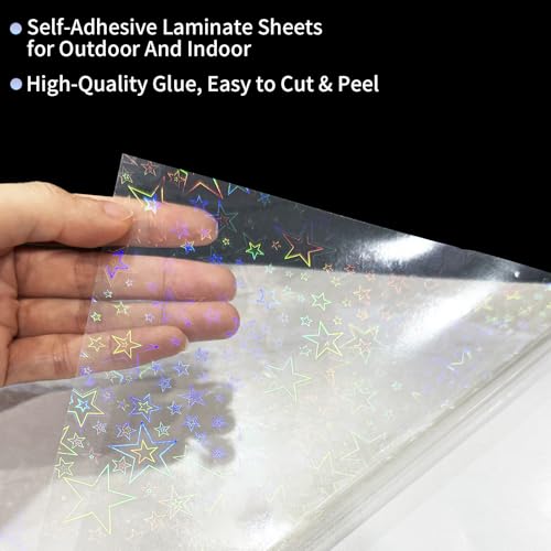 36 Sheets Holographic Sticker Paper
