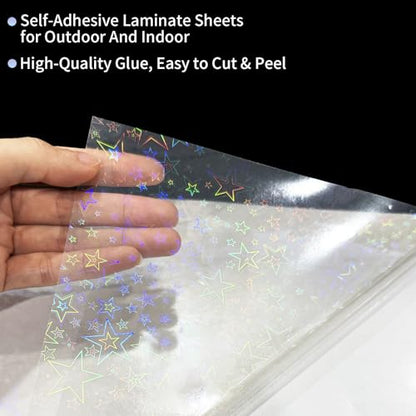 36 Sheets Holographic Sticker Paper