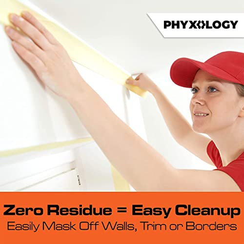 No Residue 2 Inch 60 Yard Masking Tape 1 Pk. Easy