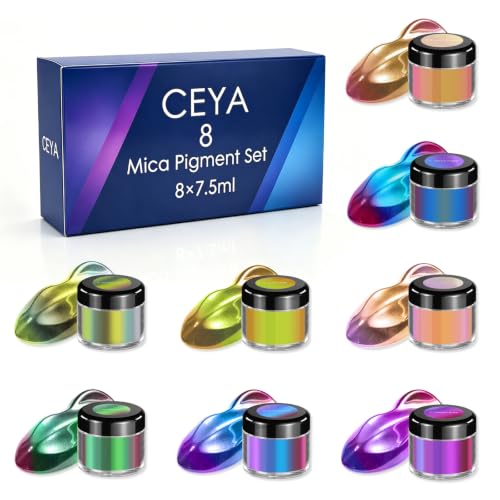 Chameleon Mica Powder Set 8 Colors