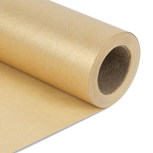 Gold Matte Wrapping Paper (46.58 Sq Ft)