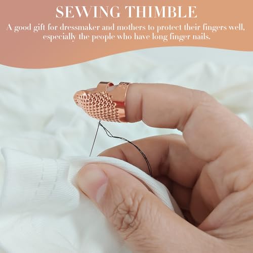 4Pcs Sewing Thimbles