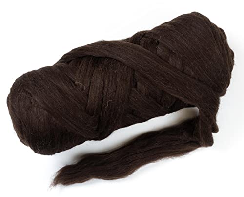Natural Wool Bulk roving Yarn (32 Ounce)